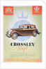 Advert for the Crossley Regis car by Anonymous
