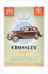 Advert for the Crossley Regis car by Anonymous