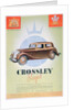 Advert for the Crossley Regis car by Anonymous