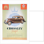 Advert for the Crossley Regis car by Anonymous