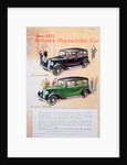 Austin car advert by Anonymous