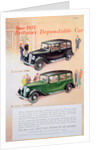 Austin car advert by Anonymous
