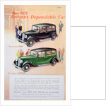 Austin car advert by Anonymous