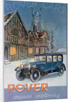 Advert for Rover Cars by Anonymous
