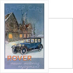 Advert for Rover Cars by Anonymous