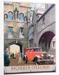 Advert for the Morris Oxford motor car by Anonymous