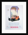 Advert for Morris motor cars by Anonymous