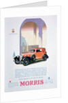 Advert for Morris motor cars by Anonymous