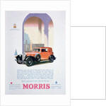 Advert for Morris motor cars by Anonymous