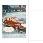 Advert for Hillman motor cars by Anonymous