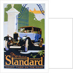 Advert for Standard motor cars by Anonymous