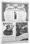 An advertising page in the Illustrated London News, Christmas by Anonymous