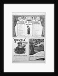 An advertising page in the Illustrated London News, Christmas by Anonymous