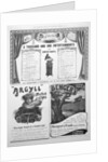 An advertising page in the Illustrated London News, Christmas by Anonymous