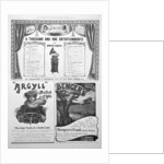 An advertising page in the Illustrated London News, Christmas by Anonymous