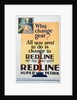 Red Line petrol advert by Anonymous
