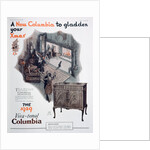 Christmas advert for Columbia gramophones by Anonymous