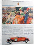 Packard car advert by Anonymous