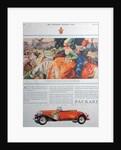 Packard car advert by Anonymous