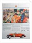 Packard car advert by Anonymous
