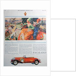 Packard car advert by Anonymous