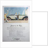Advert for the Overland Whippet Collegiate Roadster car by Anonymous