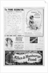 An advertising page in the Illustrated London News, Christmas number by Anonymous