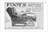Advert for Foot's 'Burlington' adjustable rest-chair by Anonymous