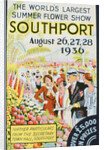 Advert for the Southport Flower Show, Lancashire by Anonymous