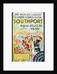 Advert for the Southport Flower Show, Lancashire by Anonymous