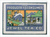 Label advertising the Jewel Tea Co of Chicago by Anonymous