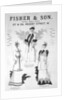 Advert for Fisher and Son, ladies' fashion by Anonymous