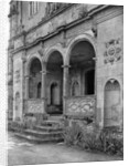 The loggia, Cranborne Manor House, Dorset by E Bastard