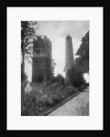 The Round Tower of Swords, Dublin, Ireland, from the east by Valentine & Sons