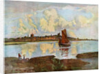 Maldon, from Heybridge, Essex by Louis Burleigh Bruhl