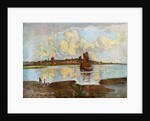 Maldon, from Heybridge, Essex by Louis Burleigh Bruhl
