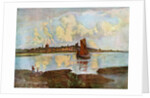 Maldon, from Heybridge, Essex by Louis Burleigh Bruhl