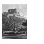 The Castle and Ross Fountain, Edinburgh by Alfred Hind Robinson