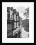 The Weavers' House by the River Stour, Canterbury, Kent by HS Newcombe