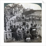 Schoolhouse and grounds, Yokohama, Japan by Underwood & Underwood