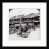 Coolies, street scene in Tokyo by Underwood & Underwood