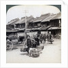 Coolies, street scene in Tokyo by Underwood & Underwood