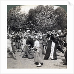 The warlike spirit of the Japanese youth, Tokyo, Japan by Underwood & Underwood