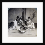 Geishas at dinner, Tokyo, Japan by Underwood & Underwood