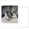 Geishas at dinner, Tokyo, Japan by Underwood & Underwood