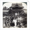 Main gateway to Kameido Temple, Tokyo, Japan by Underwood & Underwood