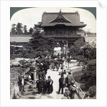 Main gateway to Kameido Temple, Tokyo, Japan by Underwood & Underwood