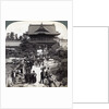 Main gateway to Kameido Temple, Tokyo, Japan by Underwood & Underwood