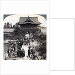 Main gateway to Kameido Temple, Tokyo, Japan by Underwood & Underwood