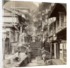 Main street up the steep side of Mount Haruna at a famous village of hot springs, Ikao, Japan by Underwood & Underwood